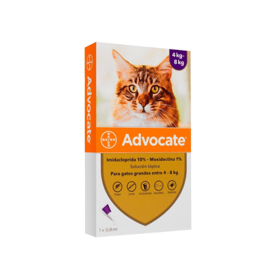 Pipeta Gato Advocate So 4-8 Kg