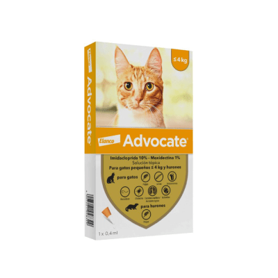 Pipeta Gato Advocate So -4 Kg