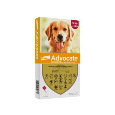Pipeta Perro Advocate So 10-25 Kg