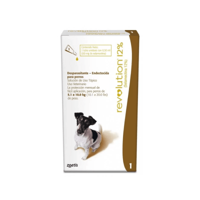 Pipeta Perro Revolution 5-10 Kg