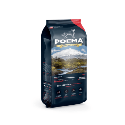 Poema Perro Adulto Raza Pequeña y Mediana Salmon 12 kg1