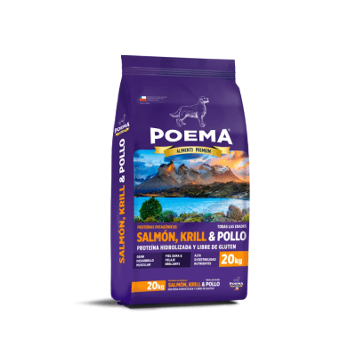 Poema Perro Todas las Edades Raza Mediana y Grande Salmon/Pollo 20 kg