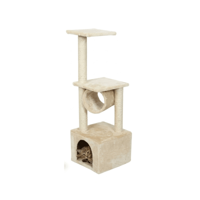 Rascador Tipo Arbol Color Beige 30*30*92cm1