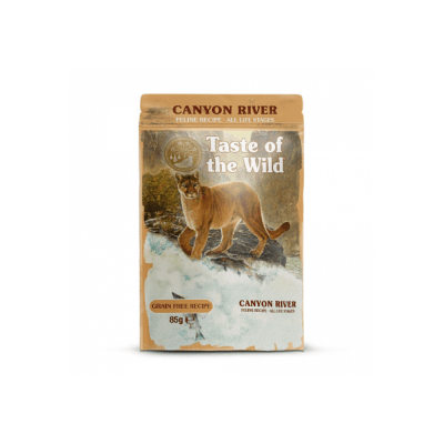 Taste of the Wild Pouche Gato Canyon River 85 gr1
