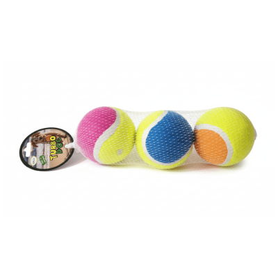 Turbodog 3 Pelotas de Tenis con Sonido 6,3 cm