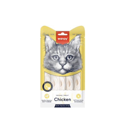 Wanpy Gato Creamy Pollo 70 gr