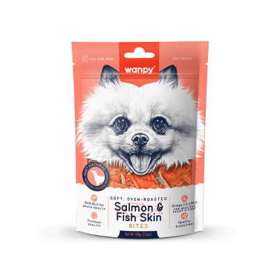 Wanpy Perro Salmon 100 gr
