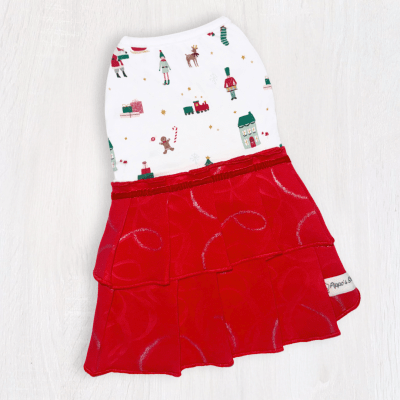 VESTIDO NAVIDEÑO ROJO