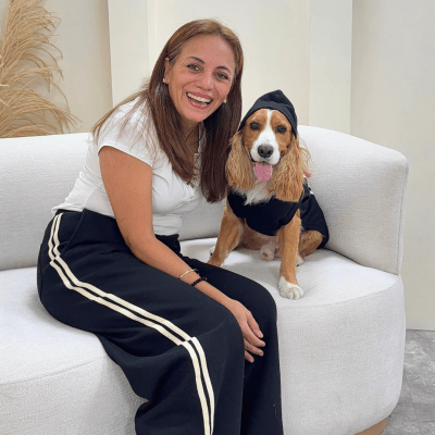 JOGGER DOG MOM - NEGRO1