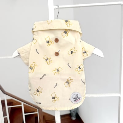 CAMISA OSITOS BEIGE
