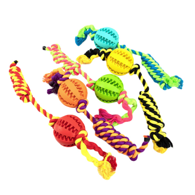 Pelota con soga de colores1