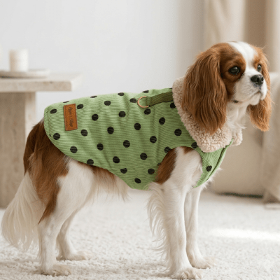 CORDUROY DOTS VERDE