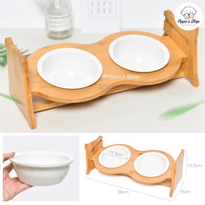 Comedero 2 bowl - 2 niveles1