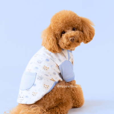 POLERA OSITO CELESTE