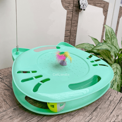 Juguete Cat Toy Turntable1