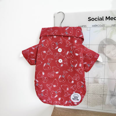 CAMISA SNOOPY ROJO1
