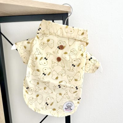 CAMISA SNOOPY BEIGE1