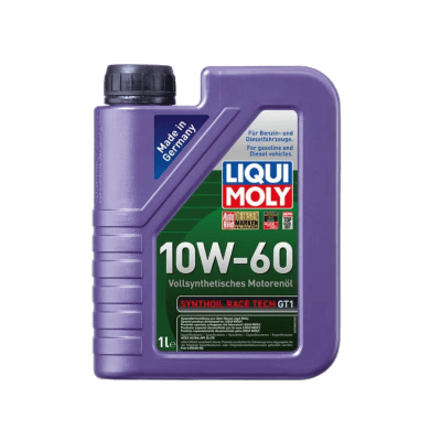 ACEITE 10W 60 SYNTHOL RACE TECH GT1 1LT LIQUI-MOLY