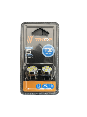 AMPOLLETA LED T20 5SMDX5050 12V BLANCO