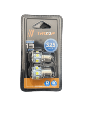 AMPOLLETA LED S25 13SMDX5050 12V BL BA15S
