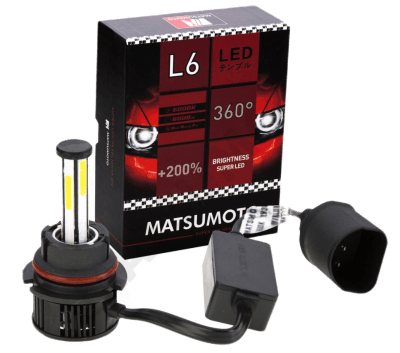 AMPOLLETA 9007 LED 360ª 6000 LM