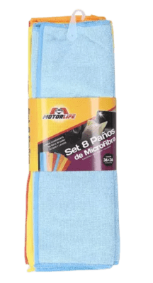 SET 8 PANOS MICROFIBRA 36X36CM
