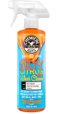 STICKY CITRUS WHEEL CLEANER GEL 16 OZ 