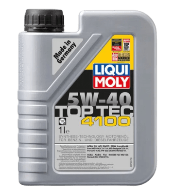 ACEITE 5W 40 TOP TEC 4100 1LTS