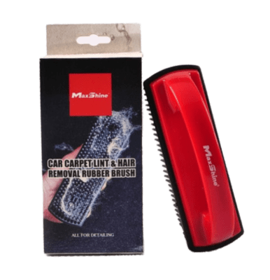 CARPET LINT AND HAIR REMOVAL RUBBER BRUSH
