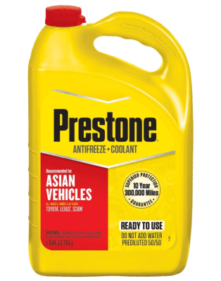 ANTIFREEZE/COOLANT ASIAN RED 50/50