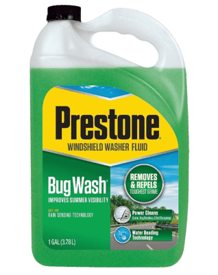 BUG WASH WINDSHIELD WASHER FLUID