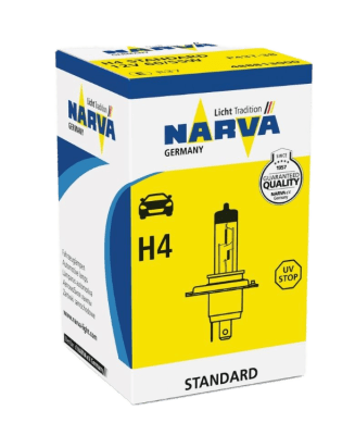 AMPOLLETA HALOGENA H4 NARVA