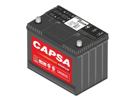 Bateria Capsa MF55D23L 12V 60Ah 450CCA - +
