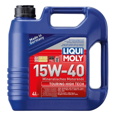 ACEITE 15W 40 TOURING HIGH TECH 4LT