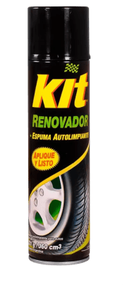 RENOVADOR DE GOMA KIT AEROSOL 360CC