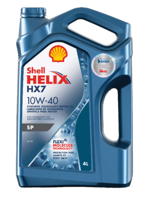 ACEITE 10W40 SHELL HELIX HX7 SN 4LT