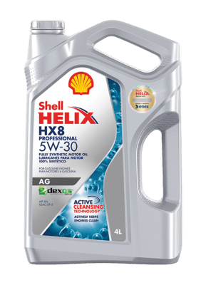ACEITE 5W 30  SHELL HX8 AG 4LT