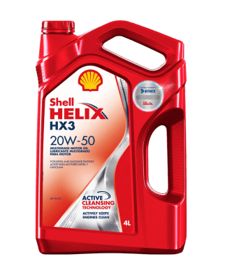 ACEITE SHELL HELIX HX3 20W 50 4LT