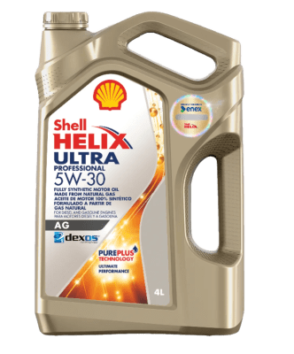 ACEITE SHELL HELIX ULTRA PRO AG 5W 30 SINT. DIESEL/BENCI 4LT