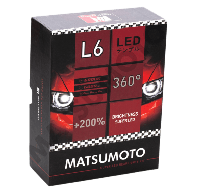 AMPOLLETAS H3 LED 360ª 6000 LUMENES