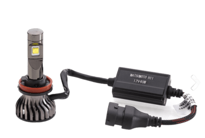 KIT AMPOLLETA TURBO LED H11 8.000 LUMENES PREMIUM