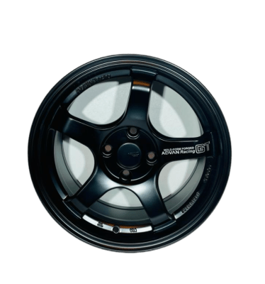 JUEGO DE LLANTAS 15X7 4X100 BLACK