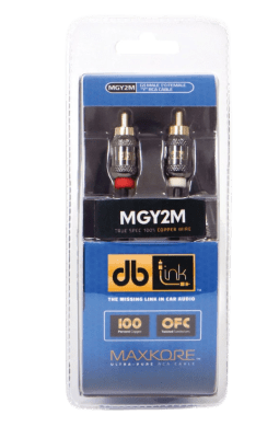 DB LINK MAXKORE G SERIES 1 FEMALE TO 2 MALE RCA