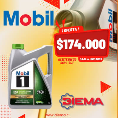 CAJA ACEITE 5W 30 ESP 1 4 UNIDADES (4LT)