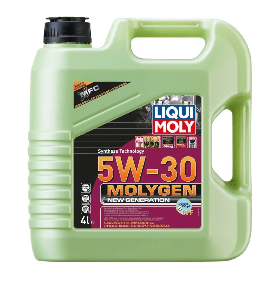 ACEITE 5W 30 MOLYGEN NEW GENERATION DPF 4 LT | DIEMA