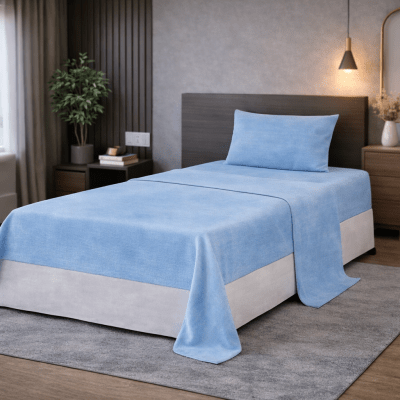 JUEGO DE SABANAS DE PLUSH 1.5 PLAZAS