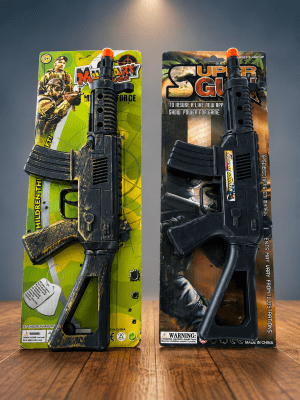 PISTOLA DE JUGUETE CON SONIDOS