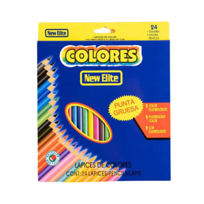 LAPICES DE COLORES NEW ELITE 241
