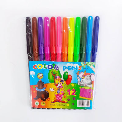 SET 12 LAPICES SCRIPTO COLOR PENS1