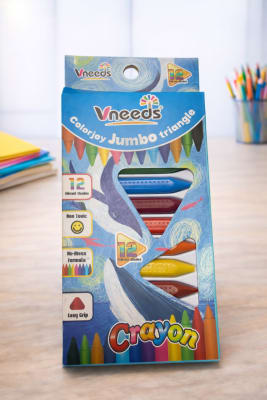 LAPICES DE CERA 12PCS JUMBO CRAYONES1